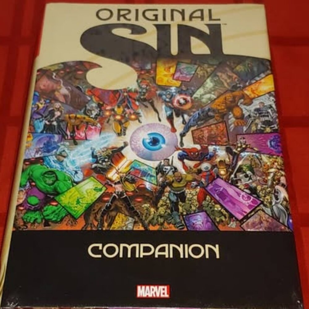 BRAND NEW, 2015 MARVEL, ORIGINAL SIN COMPANION GRAPHIC NOVEL, STILL SEALED!!!